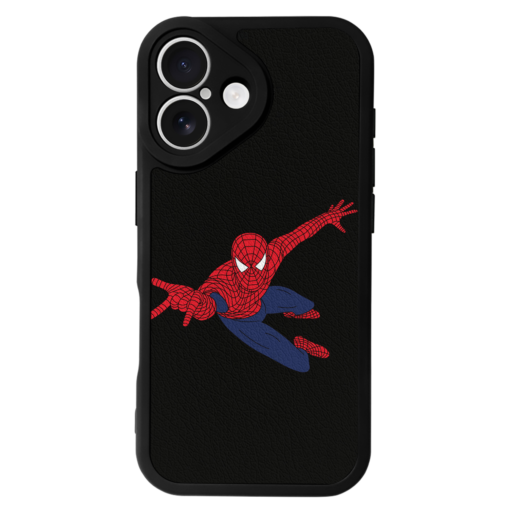 （画像用） アベンジャーズ The Avengers 【iPhone 16シリーズ対応】シリコンスマホケース（レザー調） 材質：シリコン